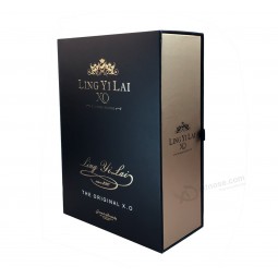 OEM High-End Luxury Paper Wine Box Wholesale 