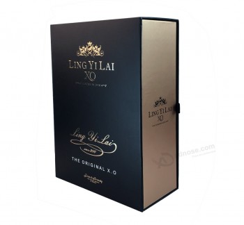 OEM High-End Luxury Paper Wine Box Wholesale 