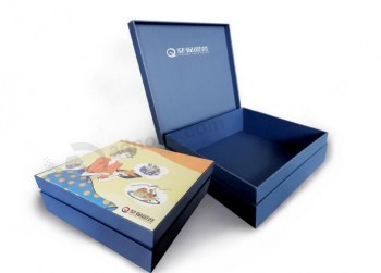 Whlesale customized high quality High Elegant Logo Printed Gift Box with Magnetic Closure with your logo
