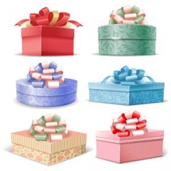Whlesale подгонянная коробка подарка высокого качества подарка, круглая коробка, коробка в форме сердца с обычным oem и в штоке
