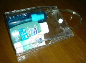 Transparante herbruikbare zachte pvc plastic zakken voor verschillende gebruik (FLC-9109)