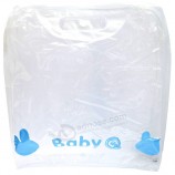 새로운 의류에 대한 사용자 정의 명확한 PVC 지퍼 비닐 봉투를 도착