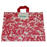 Mode op maat bedrukte polybag met lusgreep voor promotie (Fll-8304)