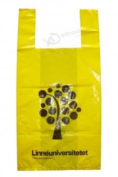 Ldpe imprimé t-Chemise sacs en plastique pour faire du shopping (Flt-9601)