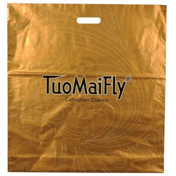 Bolsas de plástico impresas a cuatro colores para prendas de vestir (Fld-8506)