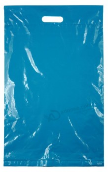 Plastic zakken voor koerier met gestanst handvat voor transport (FLD-8528)
