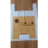 Impreso personalizado t-Bolsas de camisa, bolsas de plástico chal生态 para ir de compras