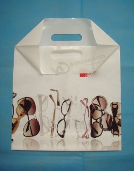 Branded LDPE Die Cut Patch Plastic Bags for Sunglasses