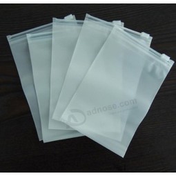 Unprinted Ziplock Plastic Bags with Slider for Garments
