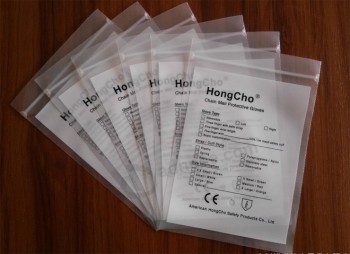 Sacchetti di plastica richiudibili stampati personalizzati per accessori di abbigliamento (FLZ-9205)