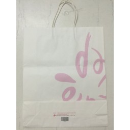 White Kraft Paper Bags for Garments