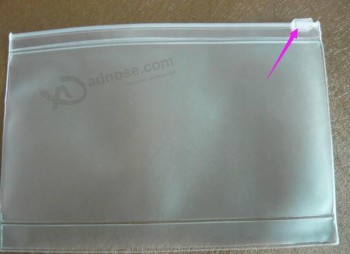 Pvc滑盖拉链锁塑料袋用于商品 (FLZ-9209)
