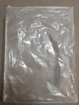 未打印的拉链拉链塑料袋用于服装 (FLZ-9210)