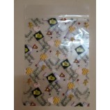 Pp定制印花拉链袋内衣塑料袋 (FLZ-9211)