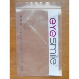 カスタムプリントldpe太陽glassessのためのrecloableビニール袋 (Flz-9214)