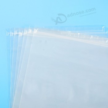 Bolsas de plástico zipd de alta calidad para prendas de vestir (Flz-9218)