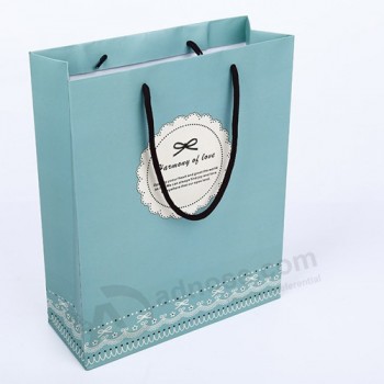 Bolsas de papel reciclado reciclable para promocionales (Flp-8939)