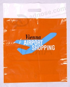 Ldpe premium imprimé die cut sacs en plastique pour les vêtements (Fld-8556)
