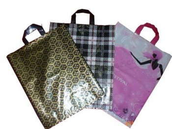 HDPE Bolsas de cuatro colores impresas para prendas de vestir (Fll-8347)
