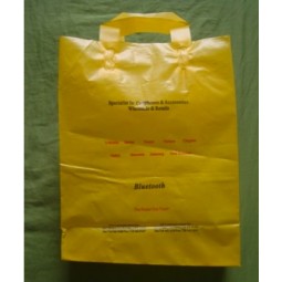 Bolsas de transporte de asa de bucle HDPE para ropa de moda (Fll-8348)