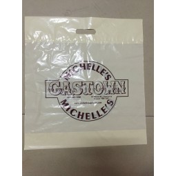 Strength Handle LDPE Plastic Bags with Bottom Gusset