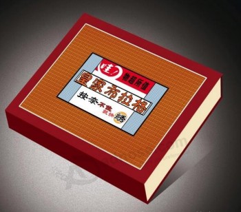 Whlesale personalizado de alta qualidade china roupas embalagem caixa de papelão de armazenamento de papelão