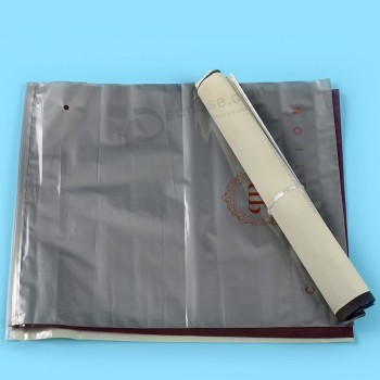 高品质印花拉链塑料袋，适用于服装 (FLZ-9226)