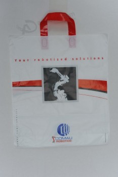 HDPE impreso bolsas de plástico de moda para prendas de vestir (Fll-8358)