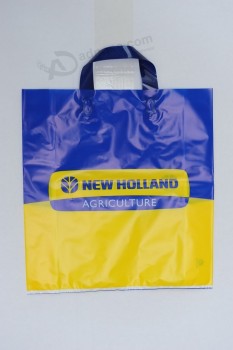Cuatro bolsas de compras de hdpe impresas a color para bolsos de mano (Fll-8359)