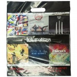Durable LDPE Custom Printed Pouch Hole Plastic Bags for Garments