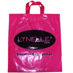 High Quality Custom LDPE Printed Carrier Bags for Hair