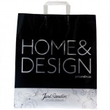 Custom Stand up Durable Loop Handle Bags for Home