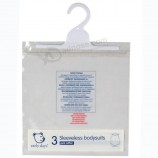 Op maat gemaakte ritssluitingszakken met hanger voor babykleding (FLH-8702)