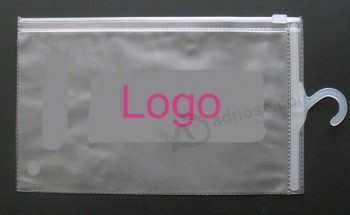 Custom Printed PVC Ziplock Bags with Hanger