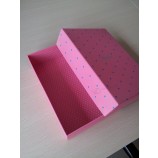 Kundengebundene Qualitätsheißprägen sechseckige Papierfaltgeschenkbox für Kosmetik (Qualiprint 002)