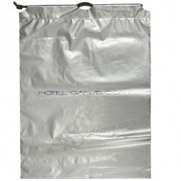 Bolsas con asa de cuerda con cordón superior, bolso ldpe (Fls-8216)