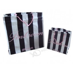 Bolsos de pvc premium con asa de cuerda para vino tinto (Fls-8217)