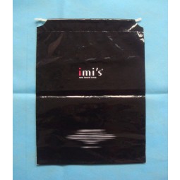 Sacs en plastique à cordon de serrage pour l'emballage (Fls-8231)