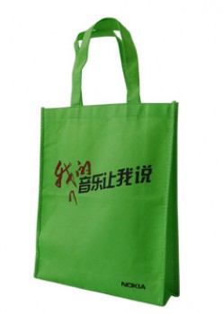 Regalo publicitario reciclable reciclable no-Bolsas teJidas para ir de compras (民族解放阵线-9027)