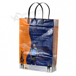 Bolsos de compras impresos especiales superiores de la maniJa del clip para las prendas de vestir (Flc-8105)