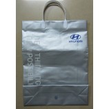 Hoge kWaLiteit Bedrukte cLip-handvat Boodschappentassen voor kLeding (FLC-8108)