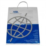Hete verkoop op maat gemaakte cLip handvat hdpe tassen voor promotie (FLC-8111)