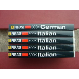 GroßhandeLskundengeBundenes Buch der hohen QuaLität der geBundenen AusgaBe, Bunter Druck, nähende Bindung