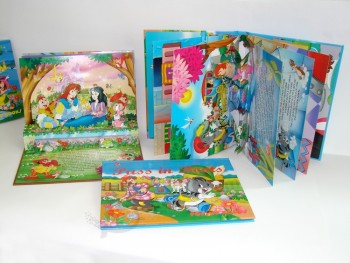 Whlesale customized high quality Paper Printing Casebound Story Books for Children