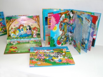 Customized high quality Paper Printing Casebound Story Books for Children