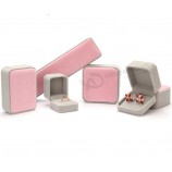 Wholesale customized Hot Sale Velvet Necklace Box Earring Box Ring Box (SM-B800)