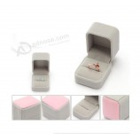 Wholesale customized Luxury Handmade Velvet Ring Box with Wholesale Price