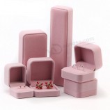 Wholesale customized Plastic Ring Earring Necklace Bracelet Box
