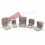 Wholesale customized Velvet Rarrings/Ring/Bracelet Box Gift Packaging Jewelry Box