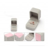 Wholesale customized Luxury Handmade Velvet Ring Box with Wholesale Price